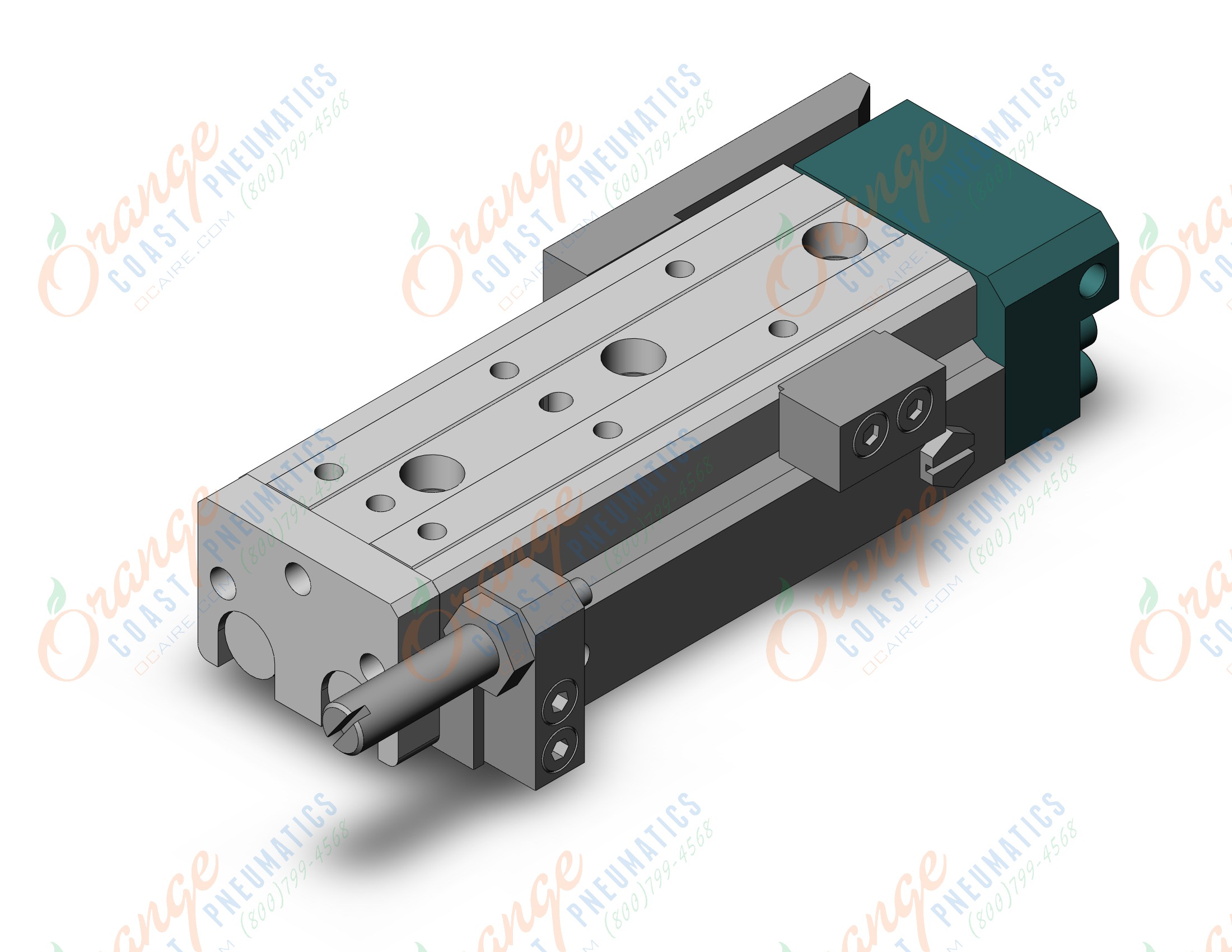 SMC MXQ12L-50BSR-M9BZ cyl, slide table, GUIDED CYLINDER