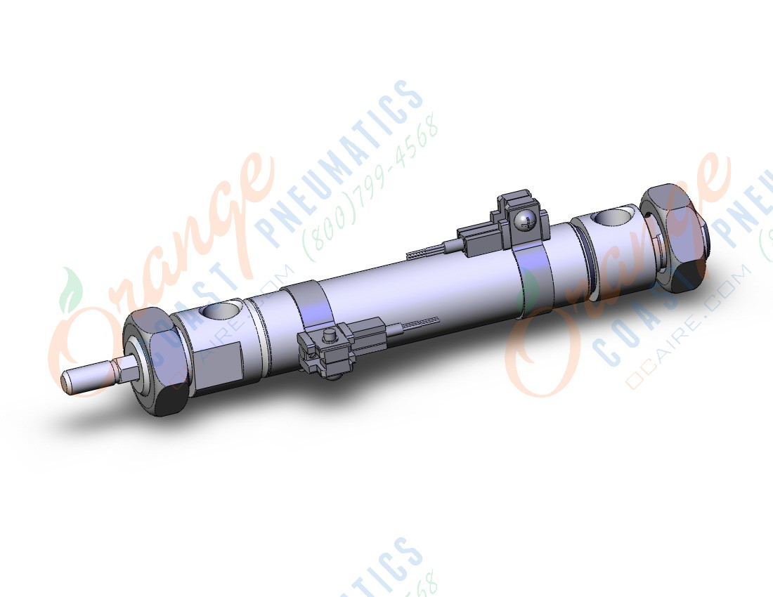 SMC NCDMKE075-0200-M9PWZ ncm, air cylinder, ROUND BODY CYLINDER