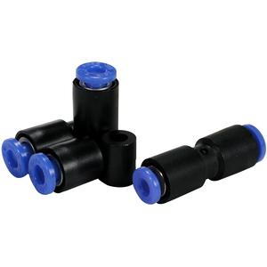 SMC KQE16-04 fitting, bulkhead connect, KQ ONE TOUCH FITTING (sold in packages of 5; price is per piece)