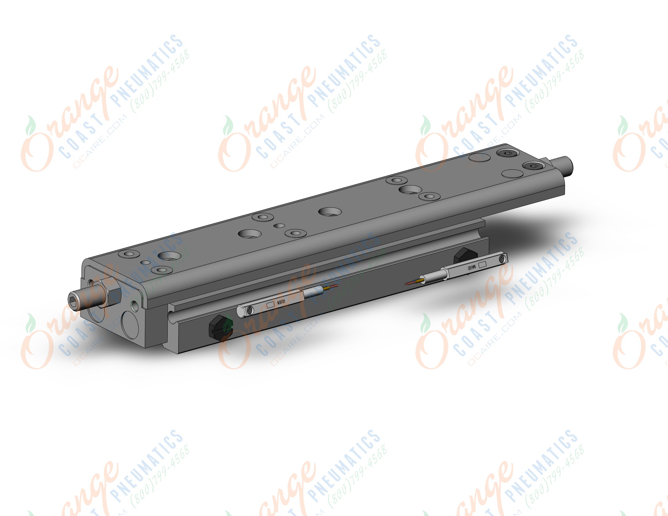 SMC MXQ8A-75ZA-M9NM cyl, high precision, guide, MXQ GUIDED CYLINDER