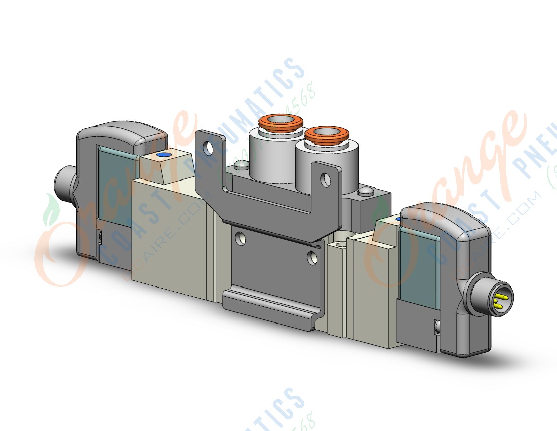 SMC SY5420-5WOU-C6-F2 sy5000 built in fitting >1/4, "SY5000 SOL/VALVE