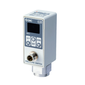 SMC ISE70-N02-L2-MLY 2 color digital pressure switch for air, PRESSURE SWITCH, ISE50-80