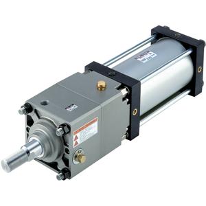 SMC CDNSF140TF-400-D power lock cylinder, TIE ROD CYLINDER W/LOCK