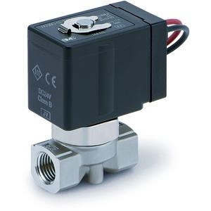 SMC VXE2120-02T-5G1 2 port sol valve, direct operated, 2 PORT VALVE