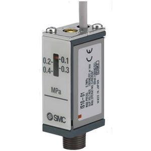 SMC IS10L-20-N02-LP-D pressure switch w/ l adapter reed type, PRESSURE SWITCH, IS ISG