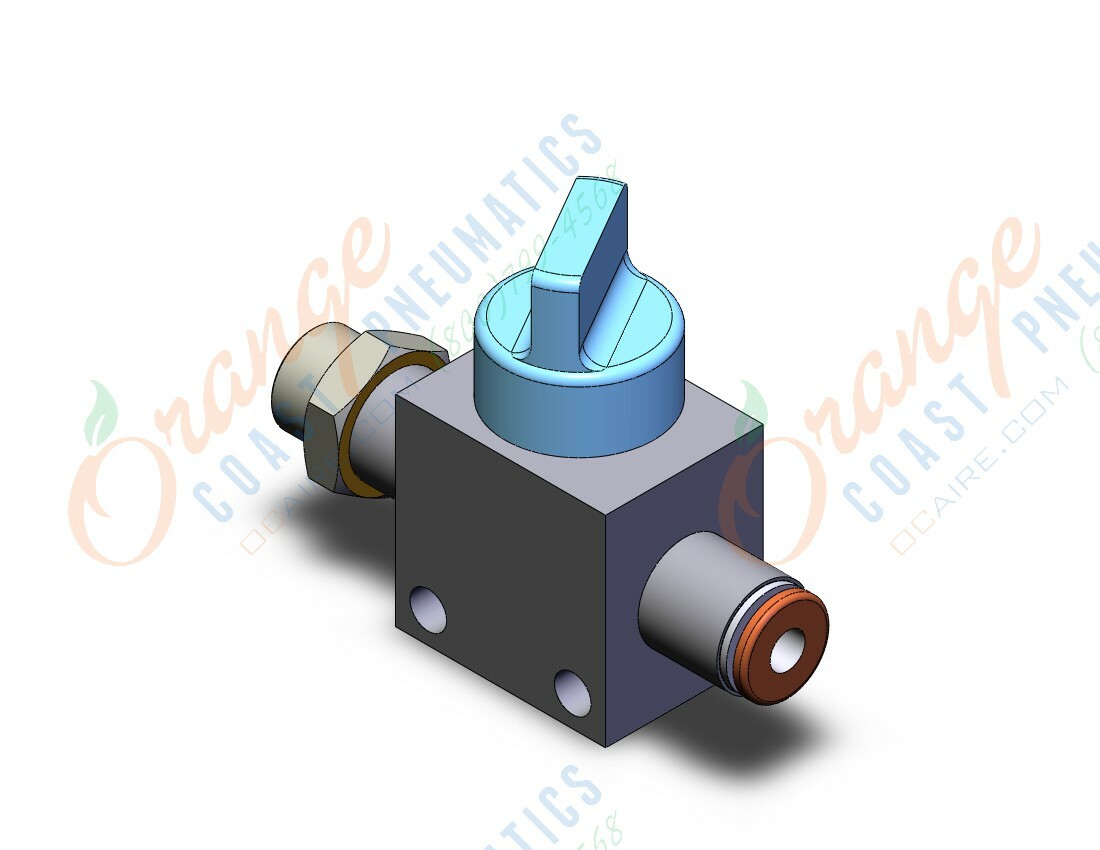 SMC VHK2A-07F-07F-X205 finger valve, VHK2 FINGER VALVE