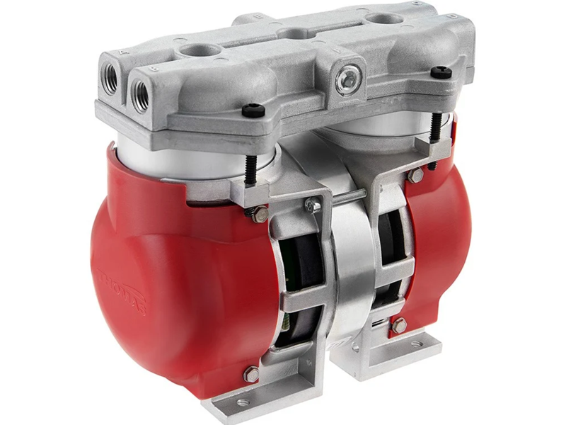 2320Z1C3624W - WOB-L® Piston Pump / Compressor (Pressure/Vacuum, 24Vdc)