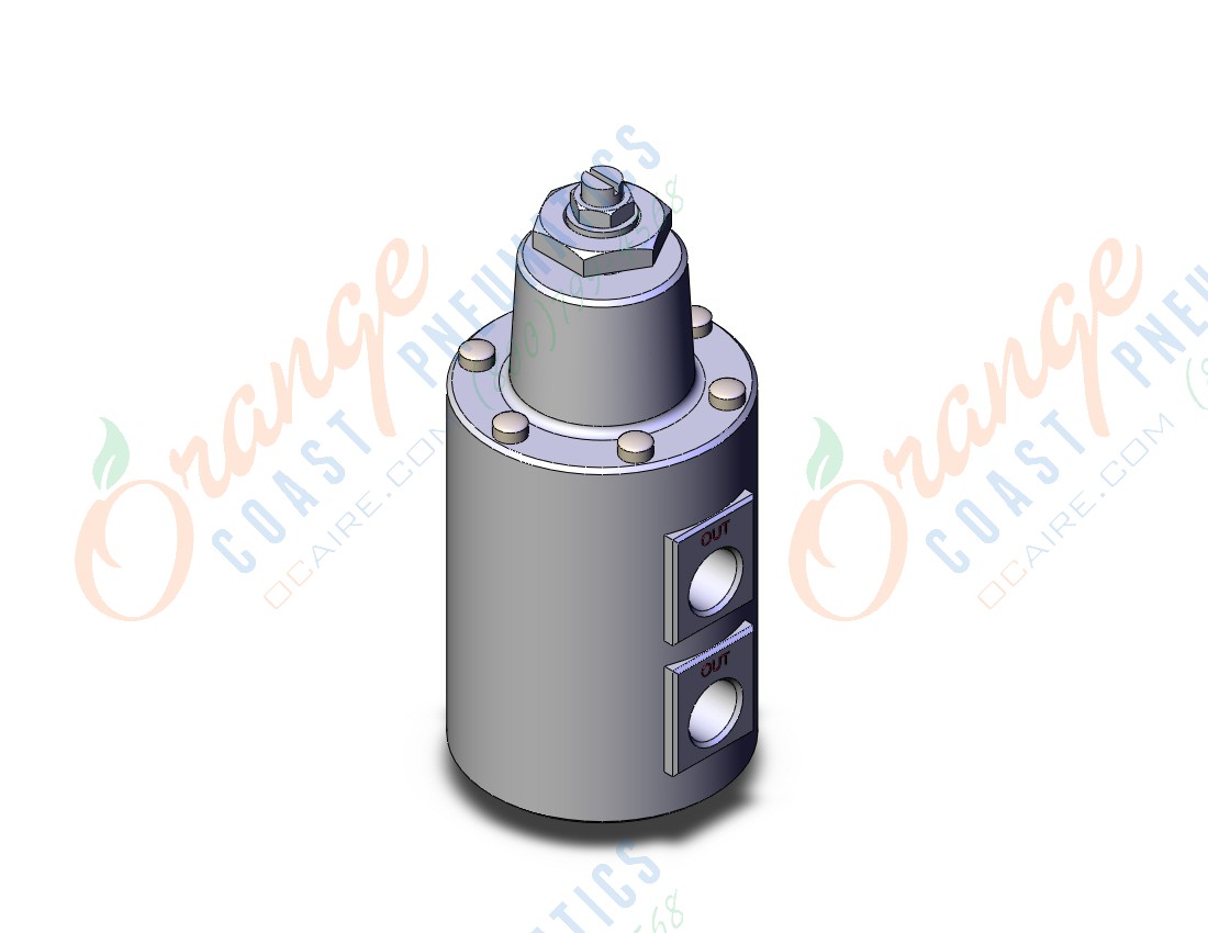 SMC IL211F02 lockup valve 1/4 pf, IL200 LOCK UP VALVE Orange Coast