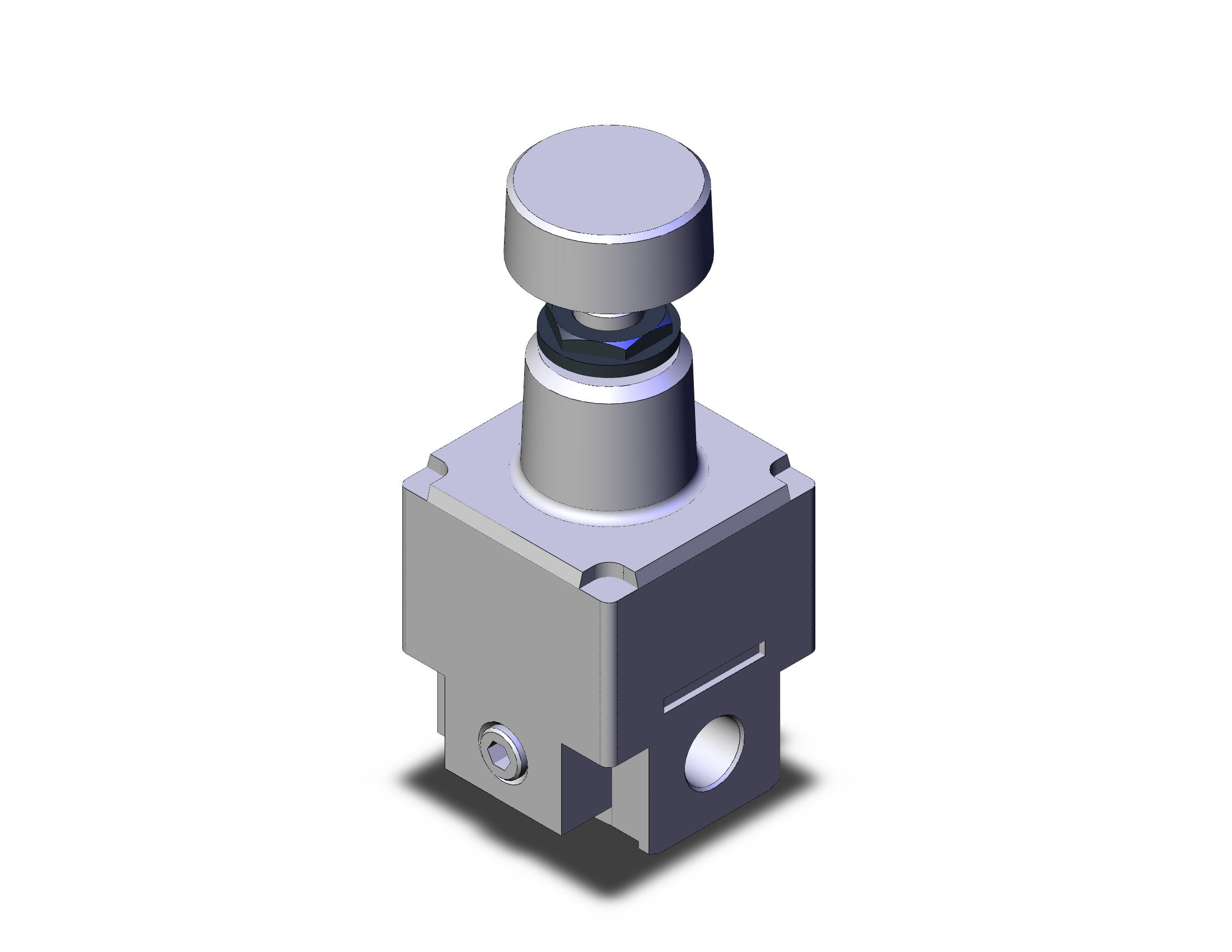 SMC IR2020-N02 regulator, precision modular, IR PRECISION REGULATOR