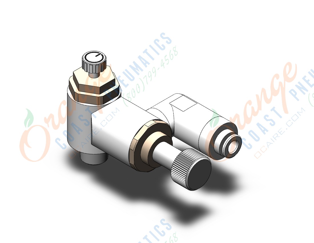 SMC ASR530F-02-06S air saving pressure valve, ASR METERED QUICK EXHAUST