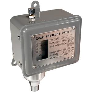 SMC ISG130-031-W pressure switch w/1 contact, ISG PRESSURE SWITCH