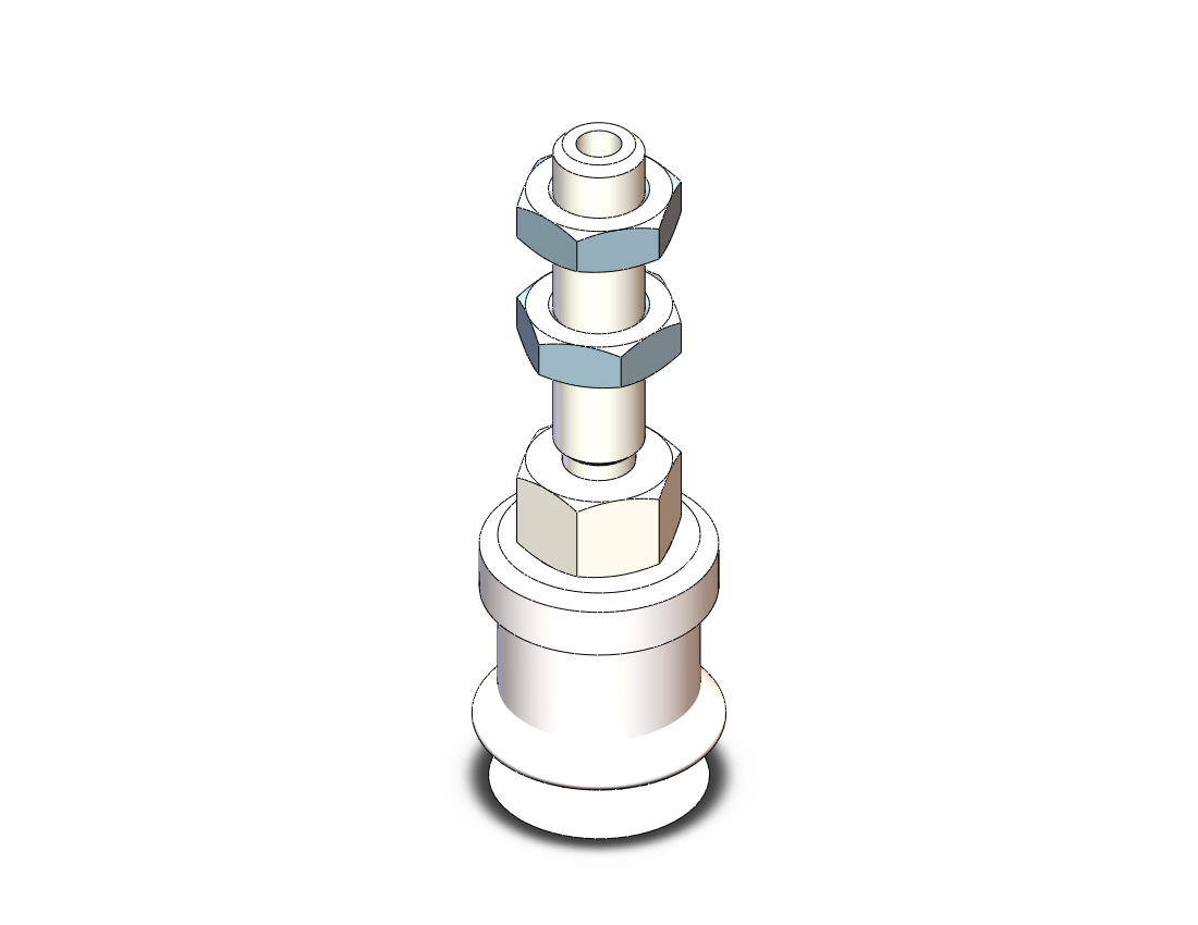 SMC ZPT10BU-A5 vac pad (bellows) w/o buffer, ZP VACUUM PAD***