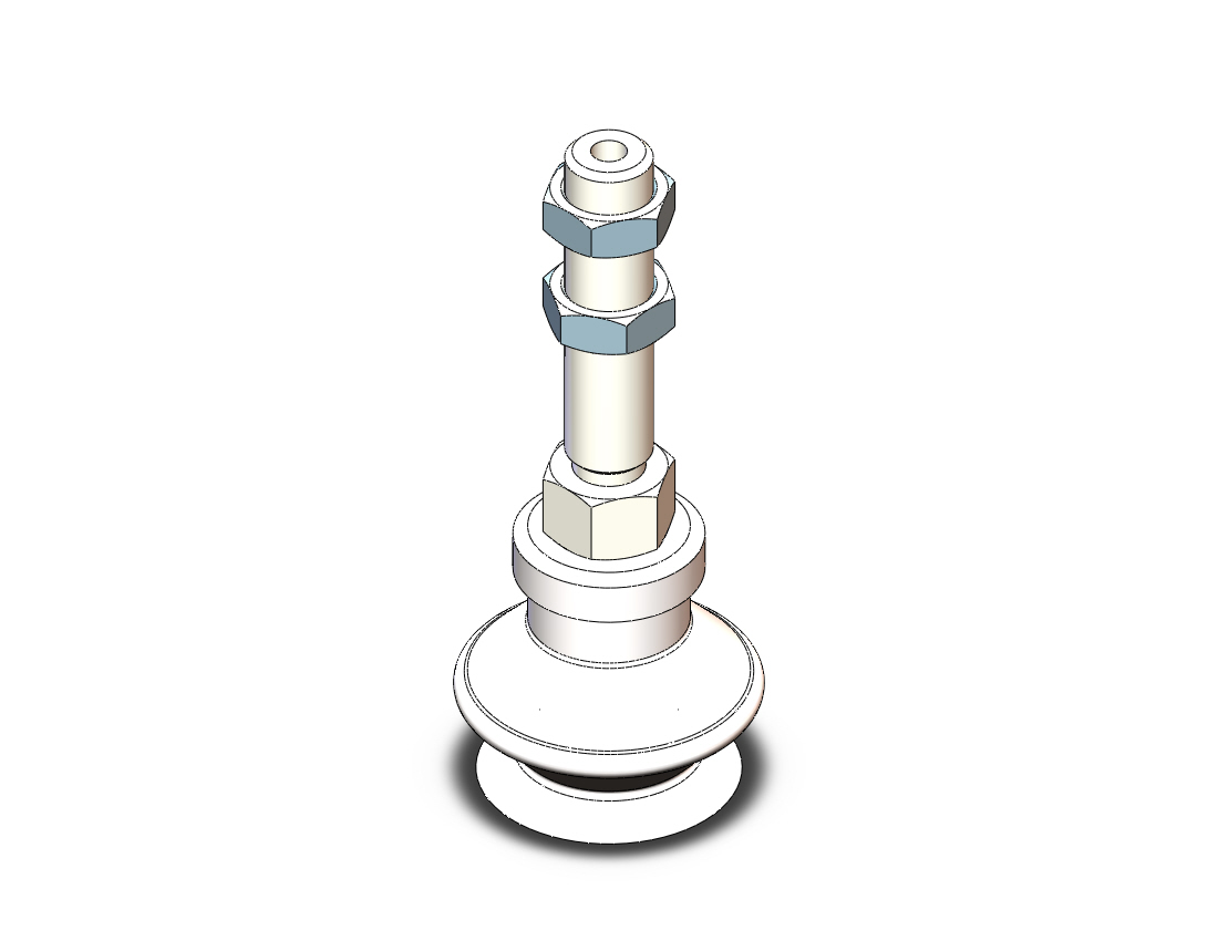 SMC ZPT16BU-A6 vac pad (bellows) w/o buffer, ZP VACUUM PAD***