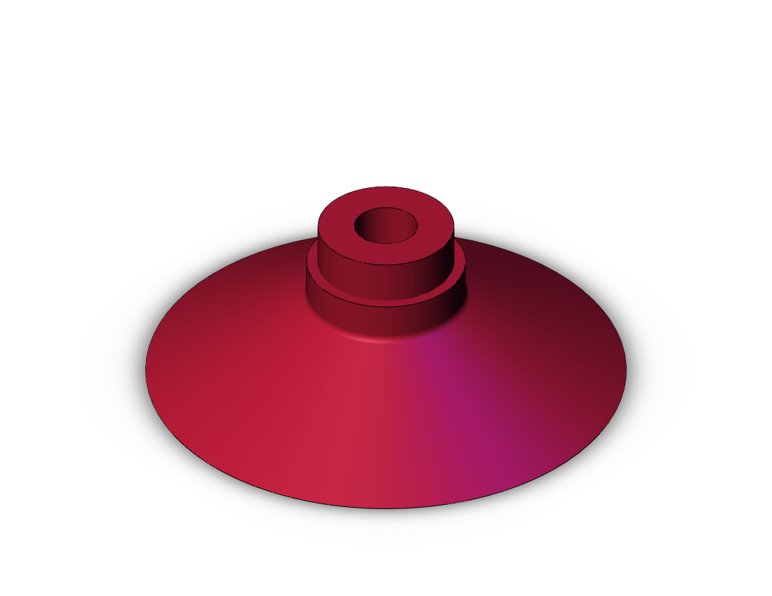 SMC ZP50UN-X19 vacuum pad, w/o lock ring, ZP VACUUM PAD***