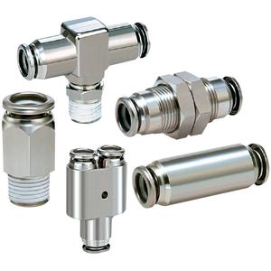 SMC KQGS10-03S fitting, hex socket head,, KQG STAINLESS STEEL FITTING
