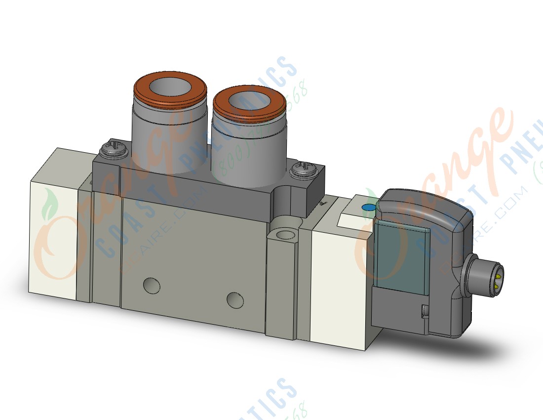 SMC SY7120-5WOZ-N11T valve, sgl sol, SY7000 SOL/VALVE, RUBBER SEAL ...