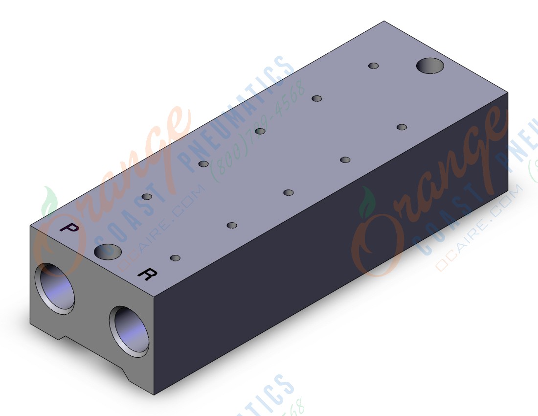SMC SS5YJ5-41-05-M5T mlfd assy, 5 sta, SS5YJ5 MANIFOLD SYJ5000 5/PORT