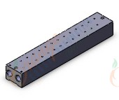 SMC SS5YJ5-42-13-01T mfld assy, 13-sta, SS5YJ5 MANIFOLD SYJ5000 5/PORT