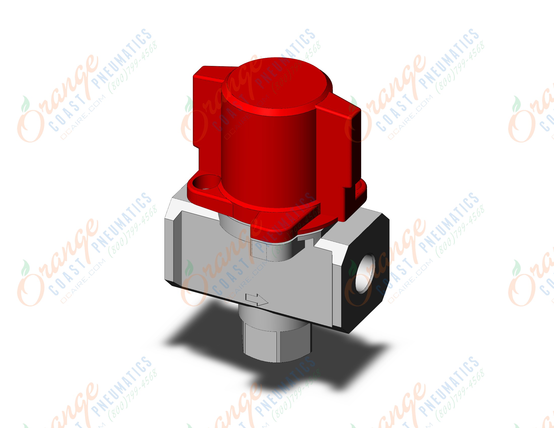 SMC VHS40-N02-Z valve, 3 port lock out, VHS HAND VALVE