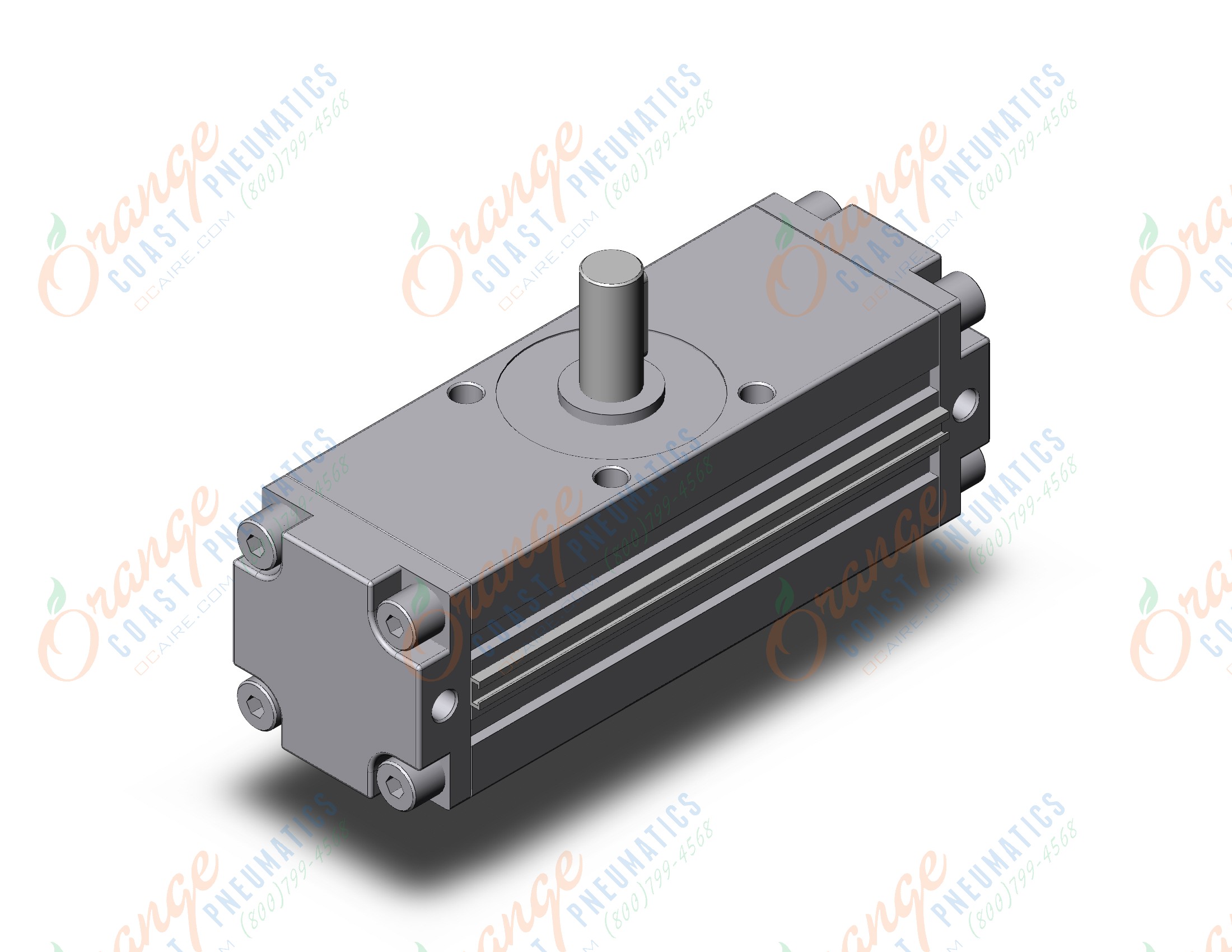 SMC CDRA1BWH50-180 actuator, rotary, air-hydro, CRA ROTARY ACTUATOR