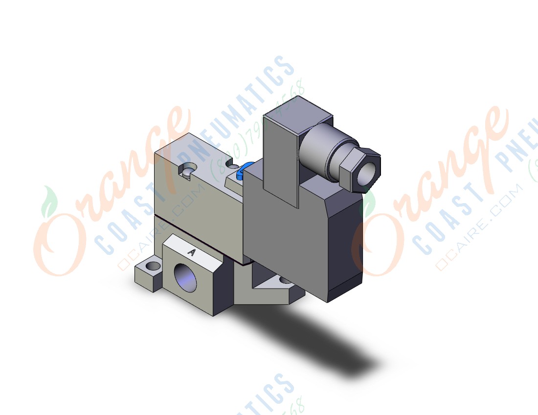 SMC SYJ514M-5DZE-01N valve, sol, base mt (dc), SYJ500 SOLENOID VALVE 3/PORT***