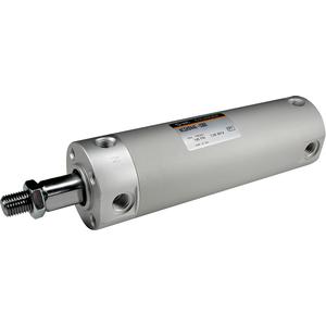 SMC CG1KBN32-25 cyl, air, dbl act, non-rot, CG/CG3 ROUND BODY CYLINDER