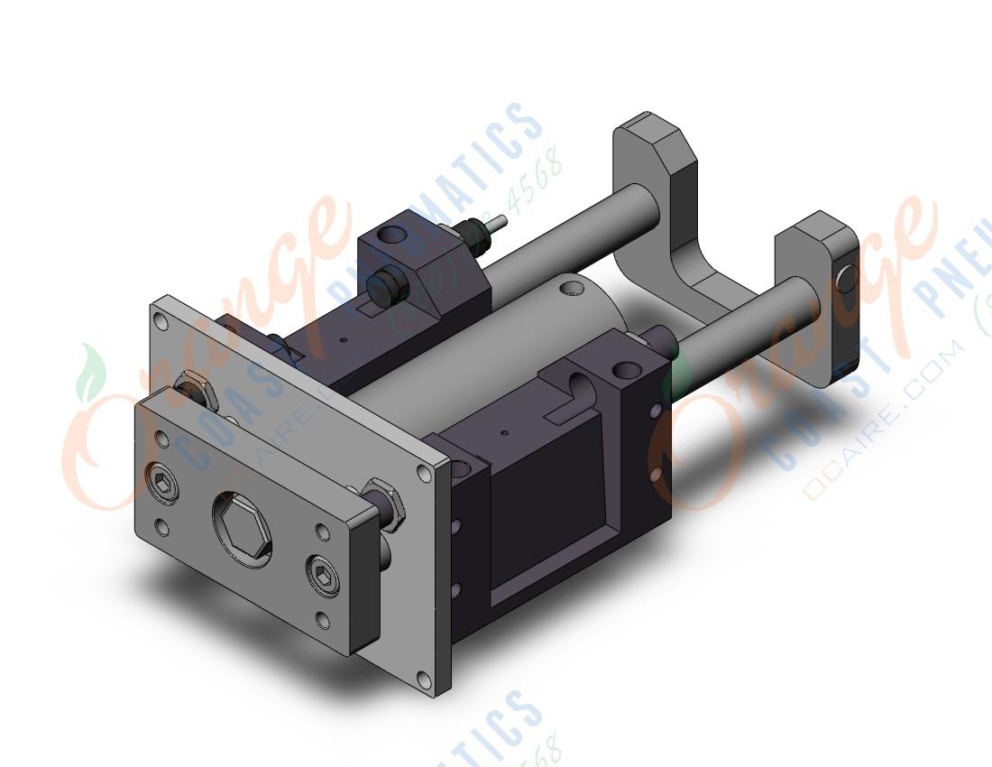 SMC MGGLF80TN-150 cyl, guide, MGG GUIDED CYLINDER