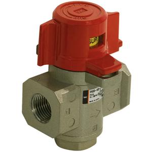 SMC VHS40-F04-R valve, 3 port lock out, VHS HAND VALVE