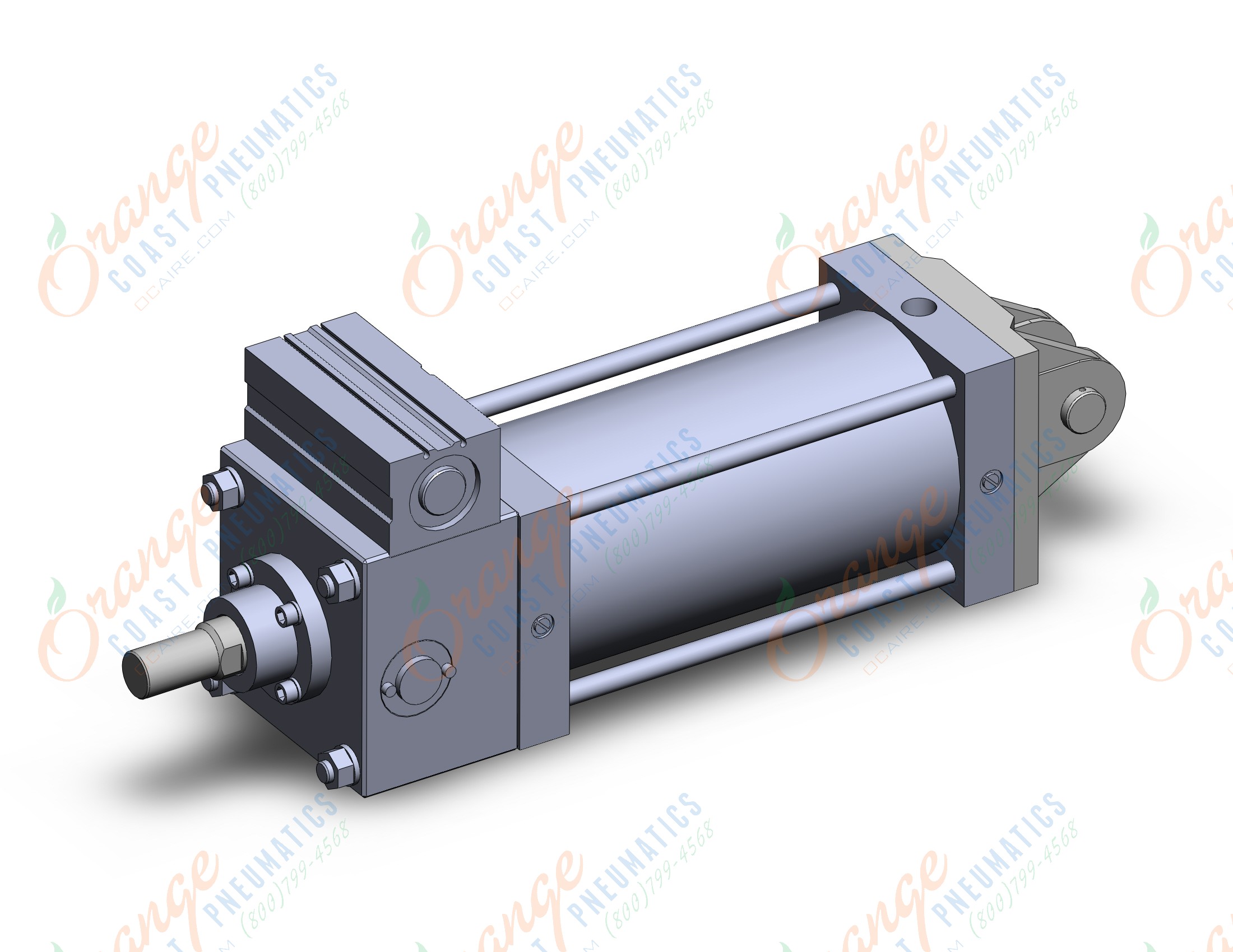 SMC CDLSD140TN-250 cyl, locking, large bore, a-sw, CLS1 ONE WAY LOCK-UP CYLINDER