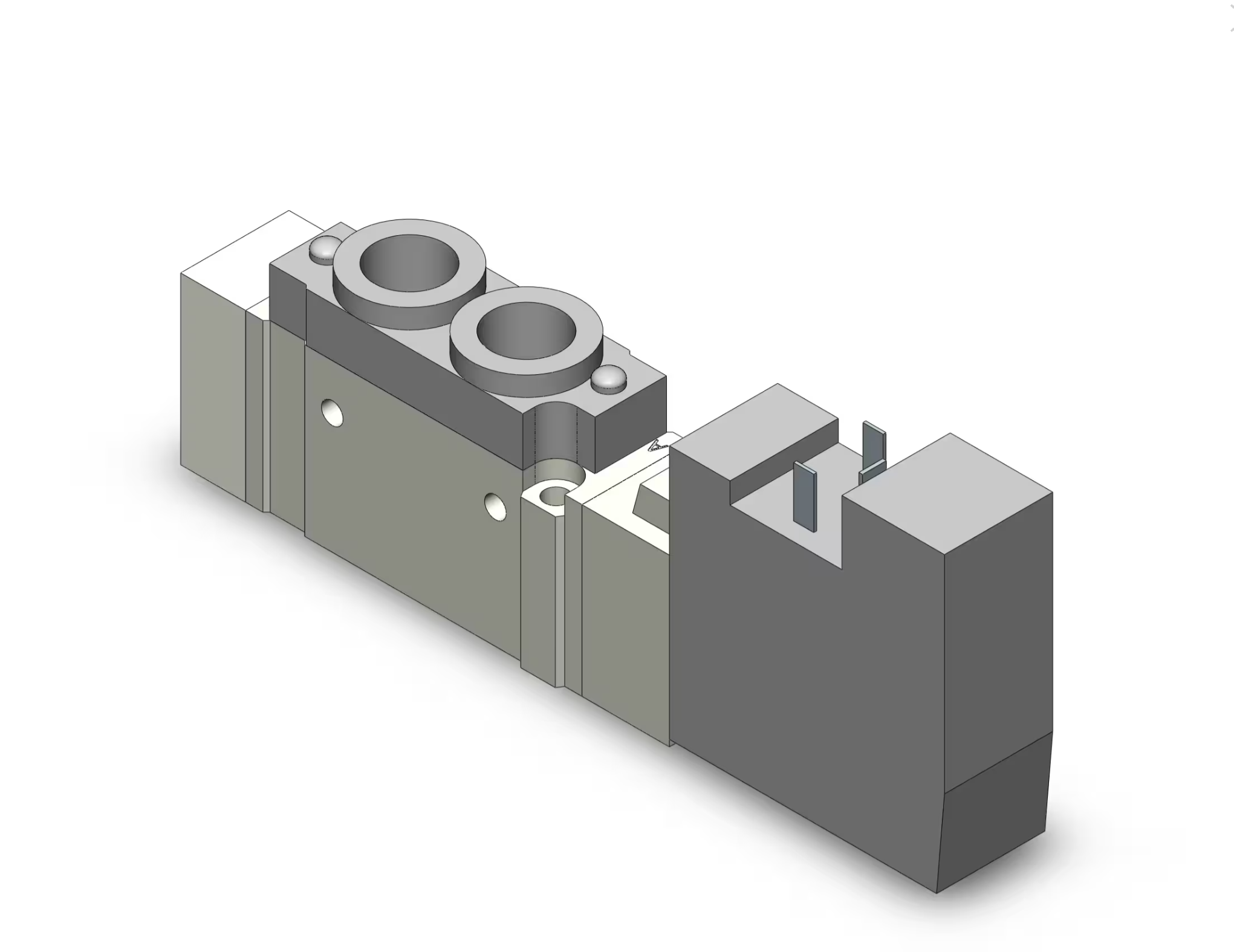 SMC SY5120-5DO-01F-Q valve, sgl sol, body pt, SY5000 SOL/VALVE, RUBBER SEAL***