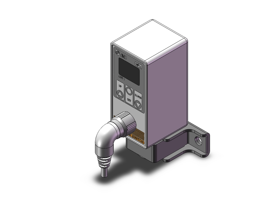 SMC ISE75H-02-43-MLA pressure switch, digital, ISE70/75 PRESSURE SWITCH