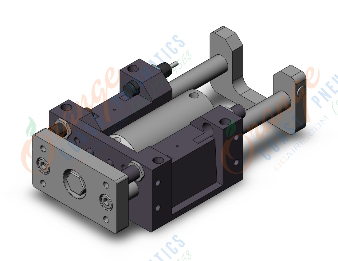 SMC MGGMB80TN-125 cyl, guide, MGG GUIDED CYLINDER