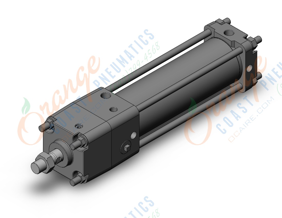 SMC CDNA2B63TN-175-D cyl, tie rod, locking, CNA/CNA2 POWER LOCK CYLINDER