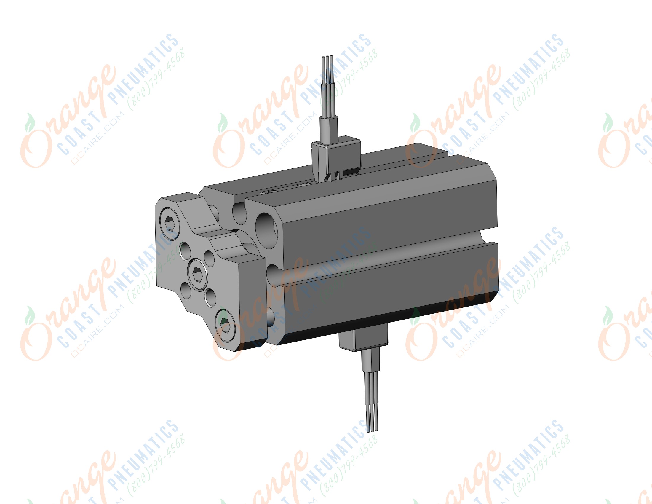 SMC CDQMB12-25-M9PWV cyl, compact, auto-switch, CQM COMPACT GUIDE ROD CYLINDER