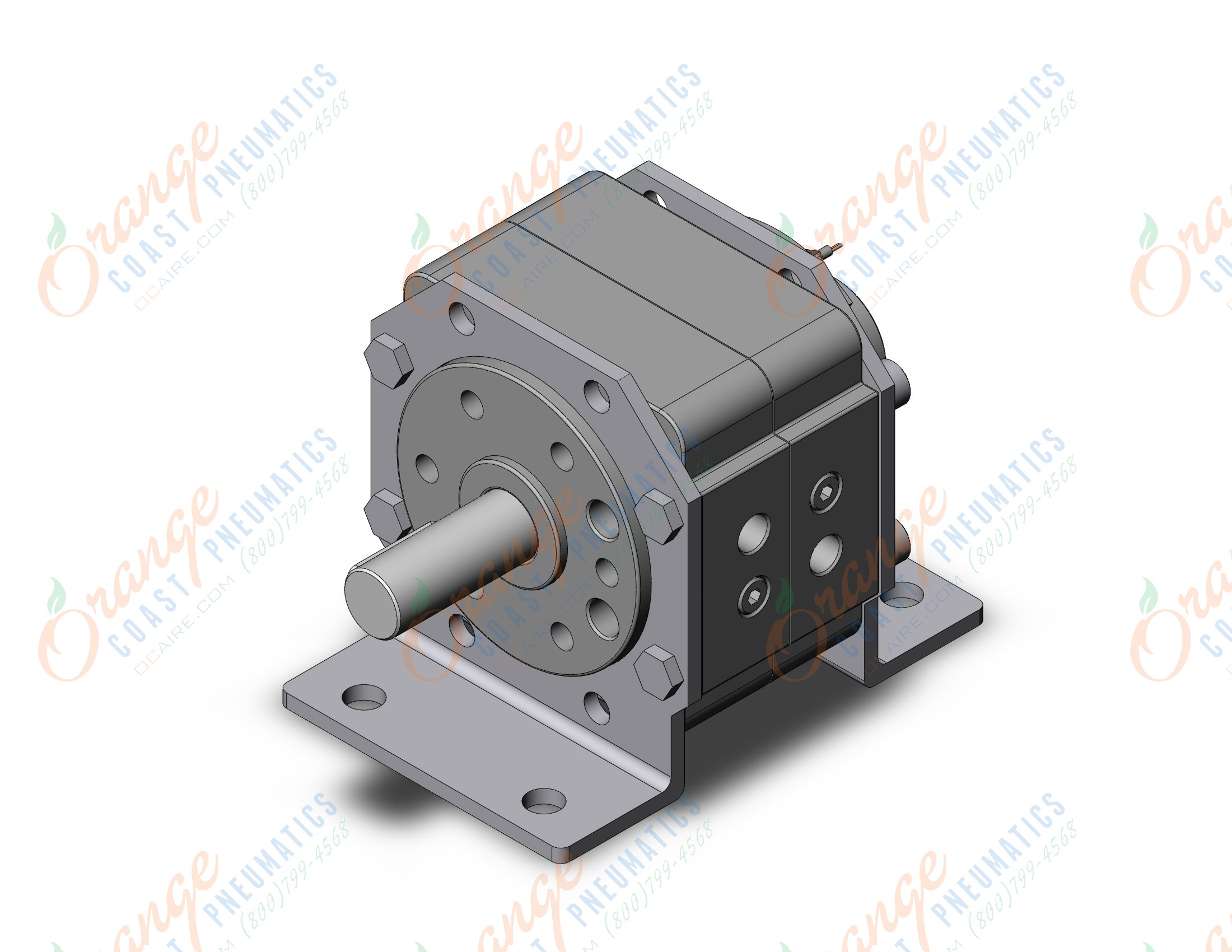 SMC CDRB1LW100-180S-R73L actuator, rotary, mini/vane, CRB1BW ROTARY ACTUATOR