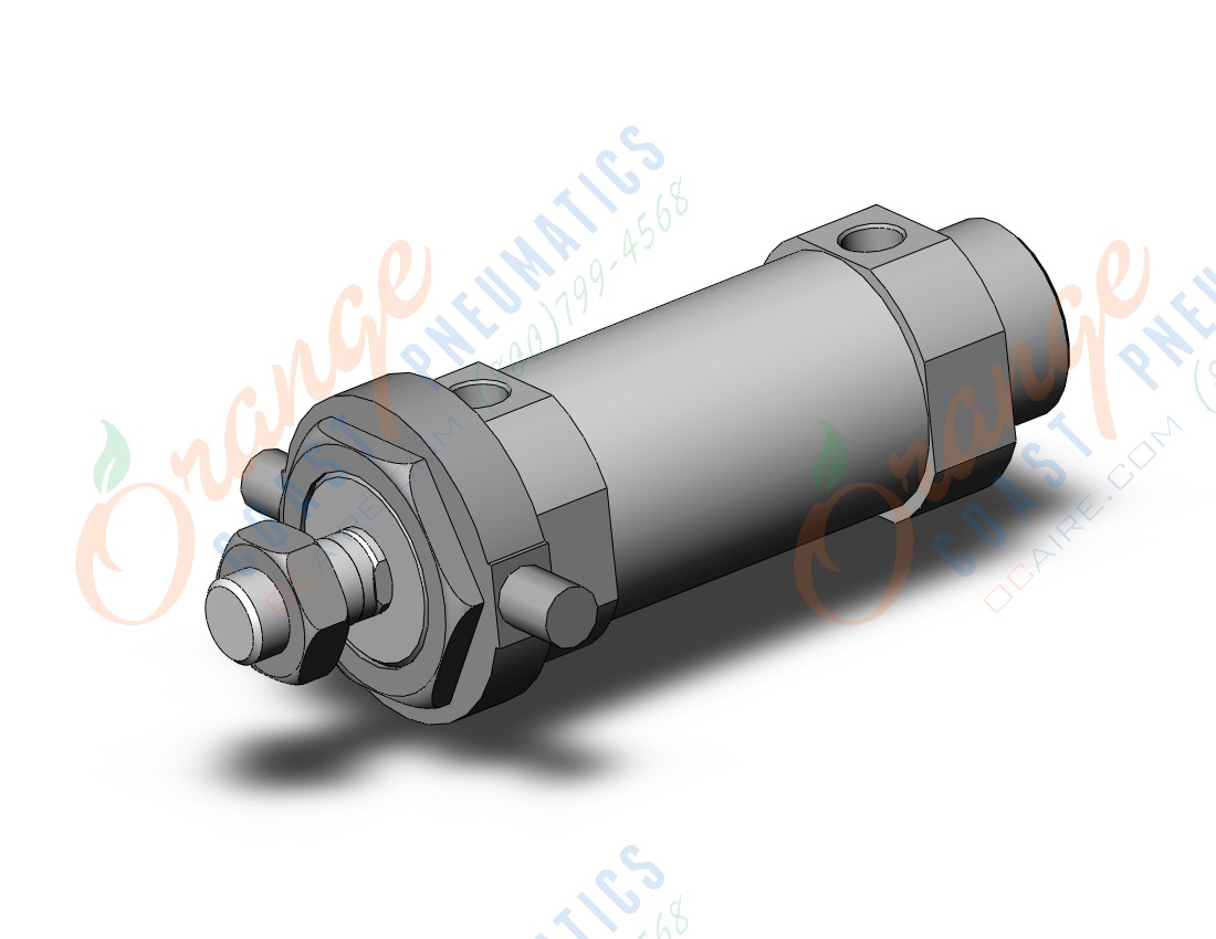 SMC CM3U40-25 cyl, round body, CM2/CM3 ROUND BODY CYLINDER