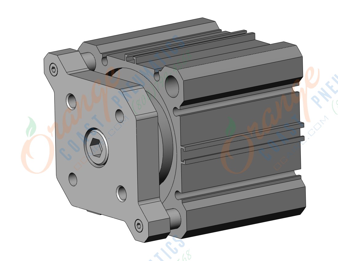 SMC CQMA63-30 cyl, compact, CQM COMPACT GUIDE ROD CYLINDER