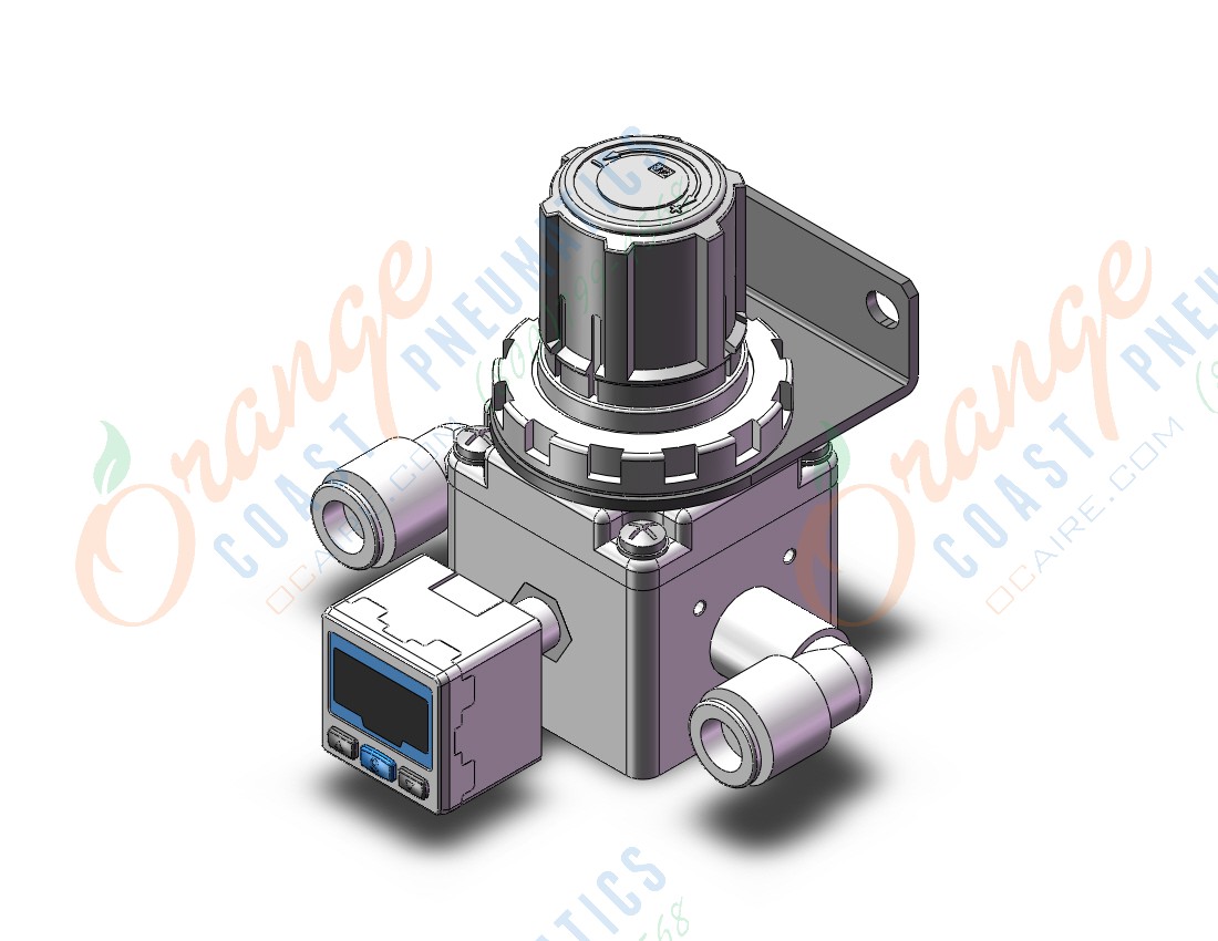 SMC IRV20-LC10BZB vacuum regulator, IRV VACUUM REGULATOR