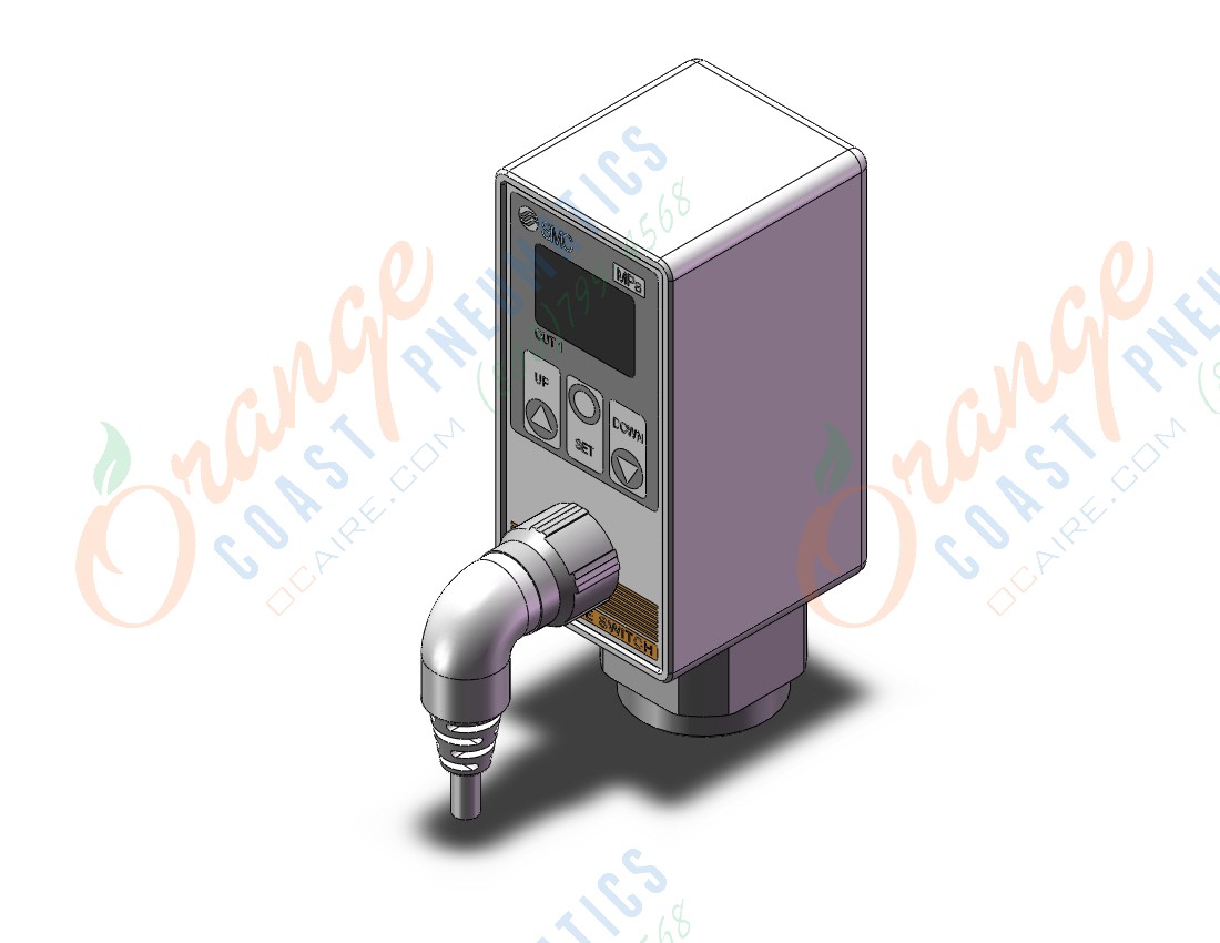 SMC ISE75H-F02-43-PL pressure switch, digital, ISE70/75 PRESSURE SWITCH