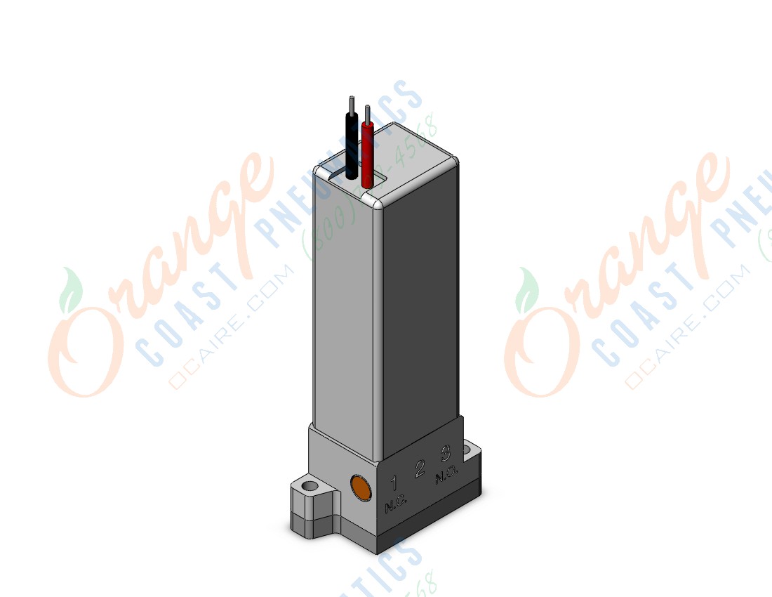 SMC LVM10R6-5G-2-Q valve, chemical, base mounted, LVM CHEMICAL VALVE, 2 PORT