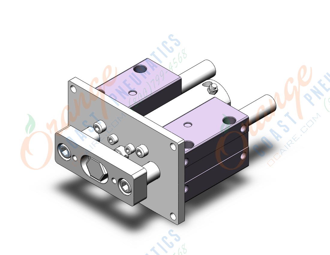 SMC MGCMF50TN-75 cyl, guide, bearing, MGCL/MGCM GUIDED CYLINDER