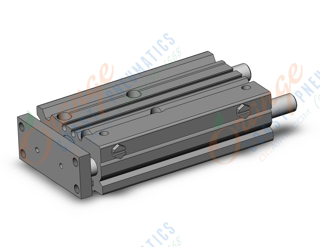 SMC MGPM16-75Z cyl, compact guide, slide brg, MGP COMPACT GUIDE CYLINDER