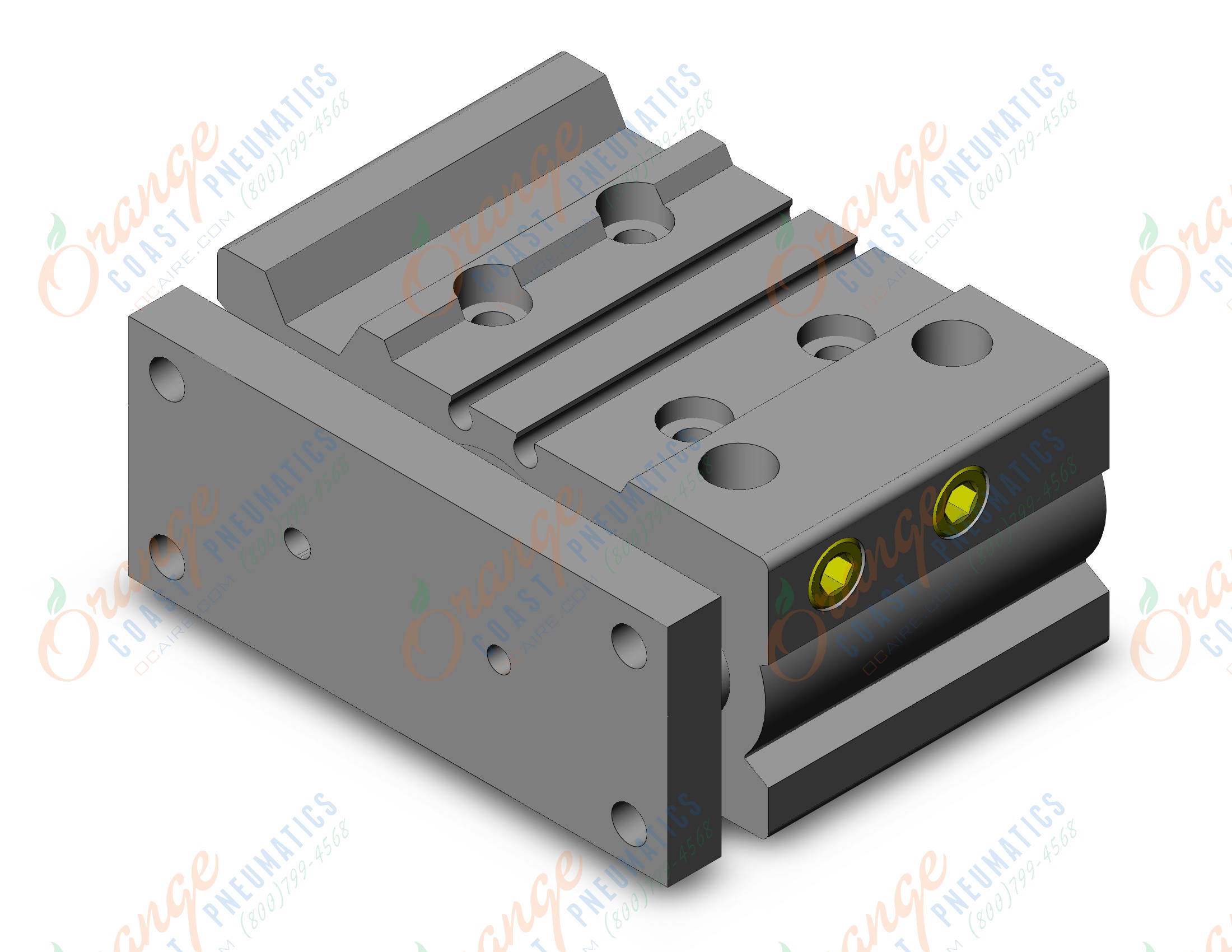 SMC MGPM25-10Z cyl, compact guide, slide brg, MGP COMPACT GUIDE CYLINDER