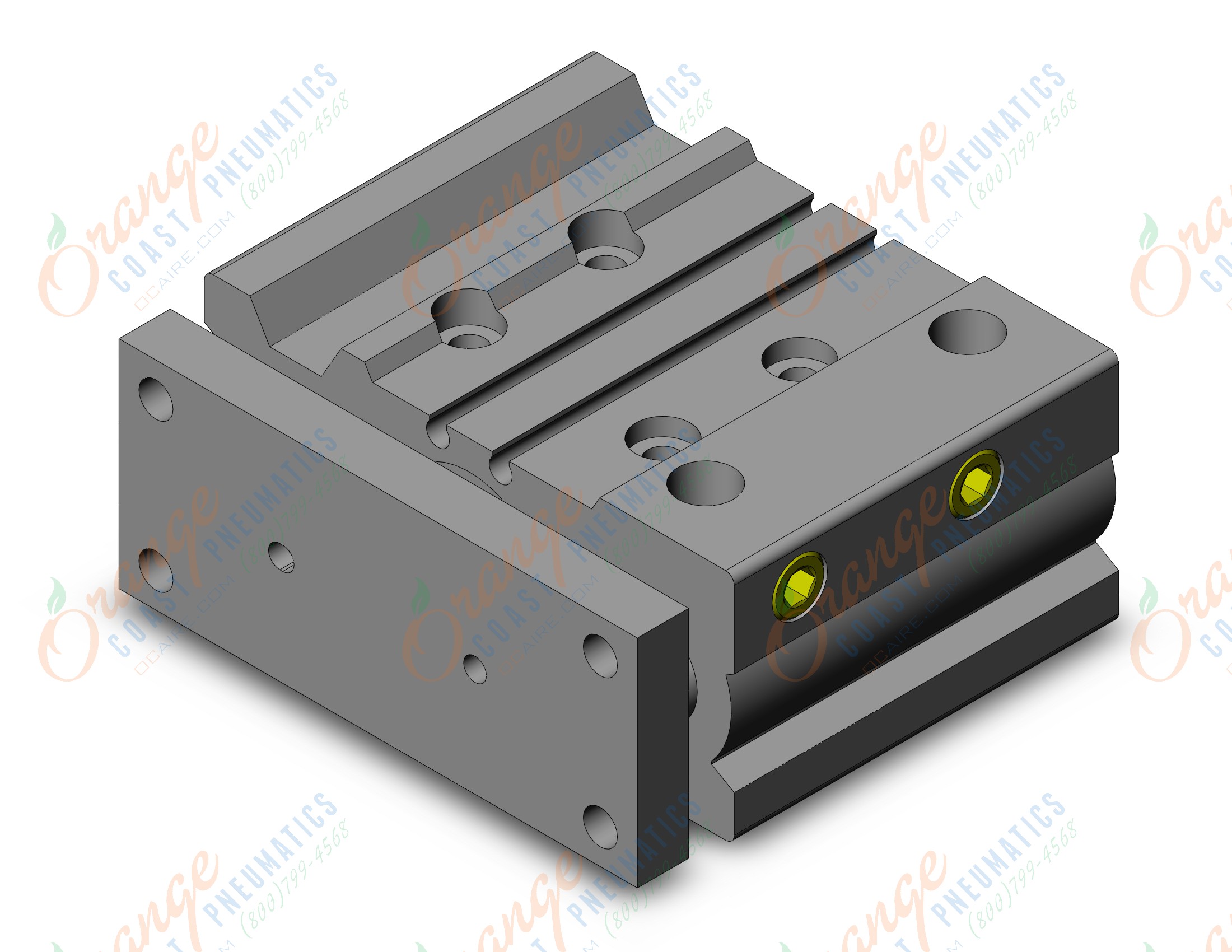 SMC MGPM25-30Z cyl, compact guide, slide brg, MGP COMPACT GUIDE CYLINDER