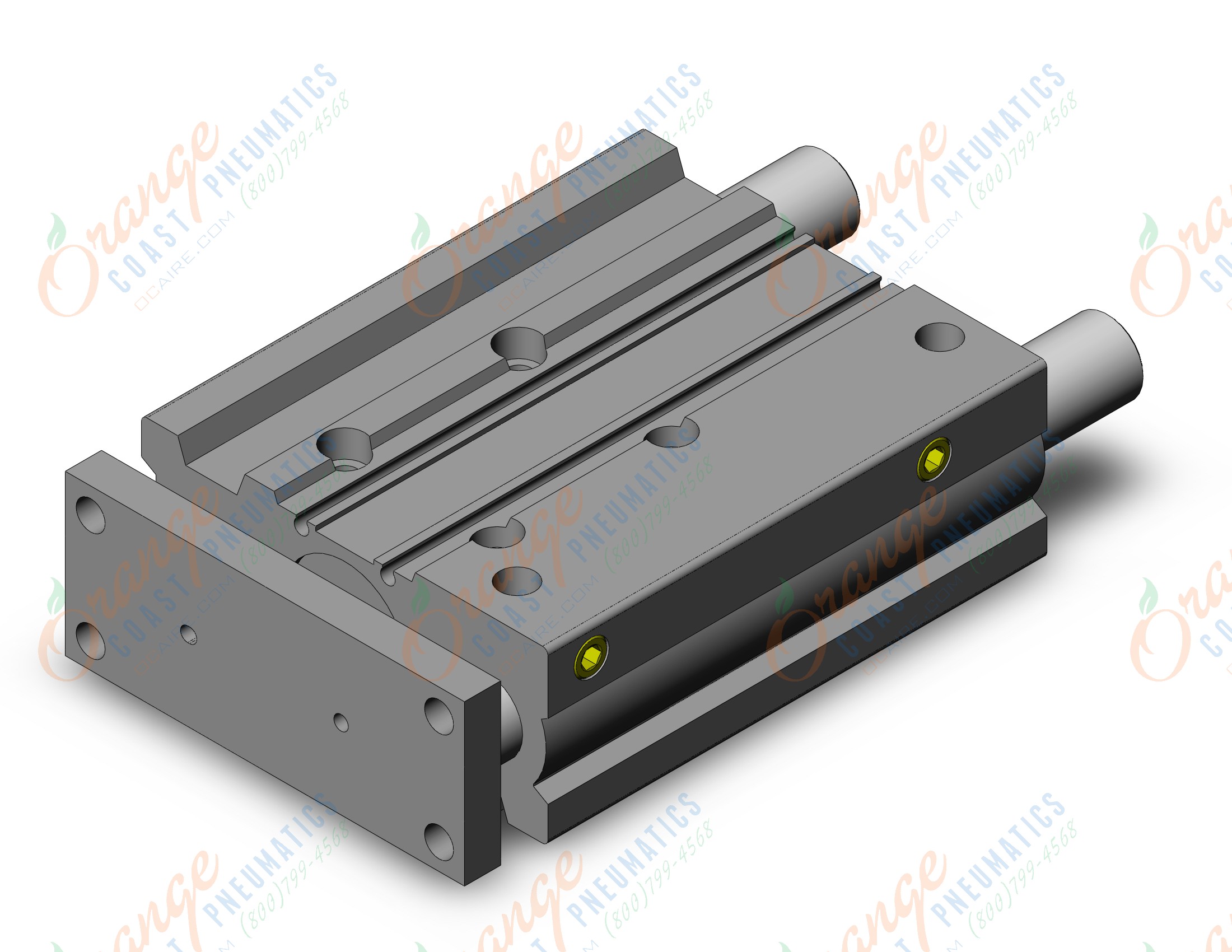 SMC MGPM32-100Z cyl, compact guide, slide brg, MGP COMPACT GUIDE CYLINDER