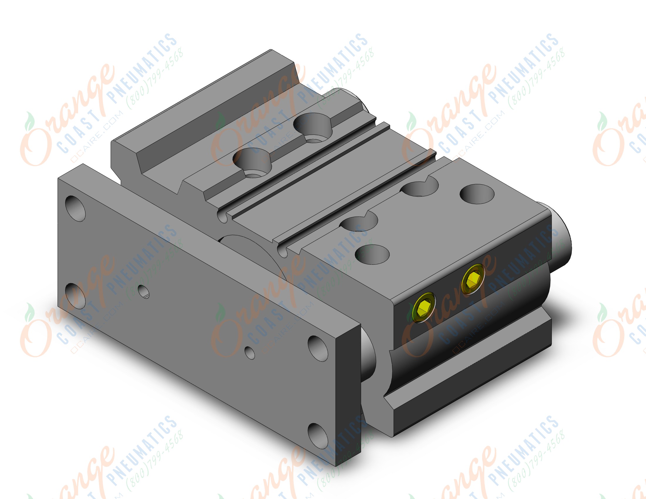 SMC MGPM32-20Z cyl, compact guide, slide brg, MGP COMPACT GUIDE CYLINDER