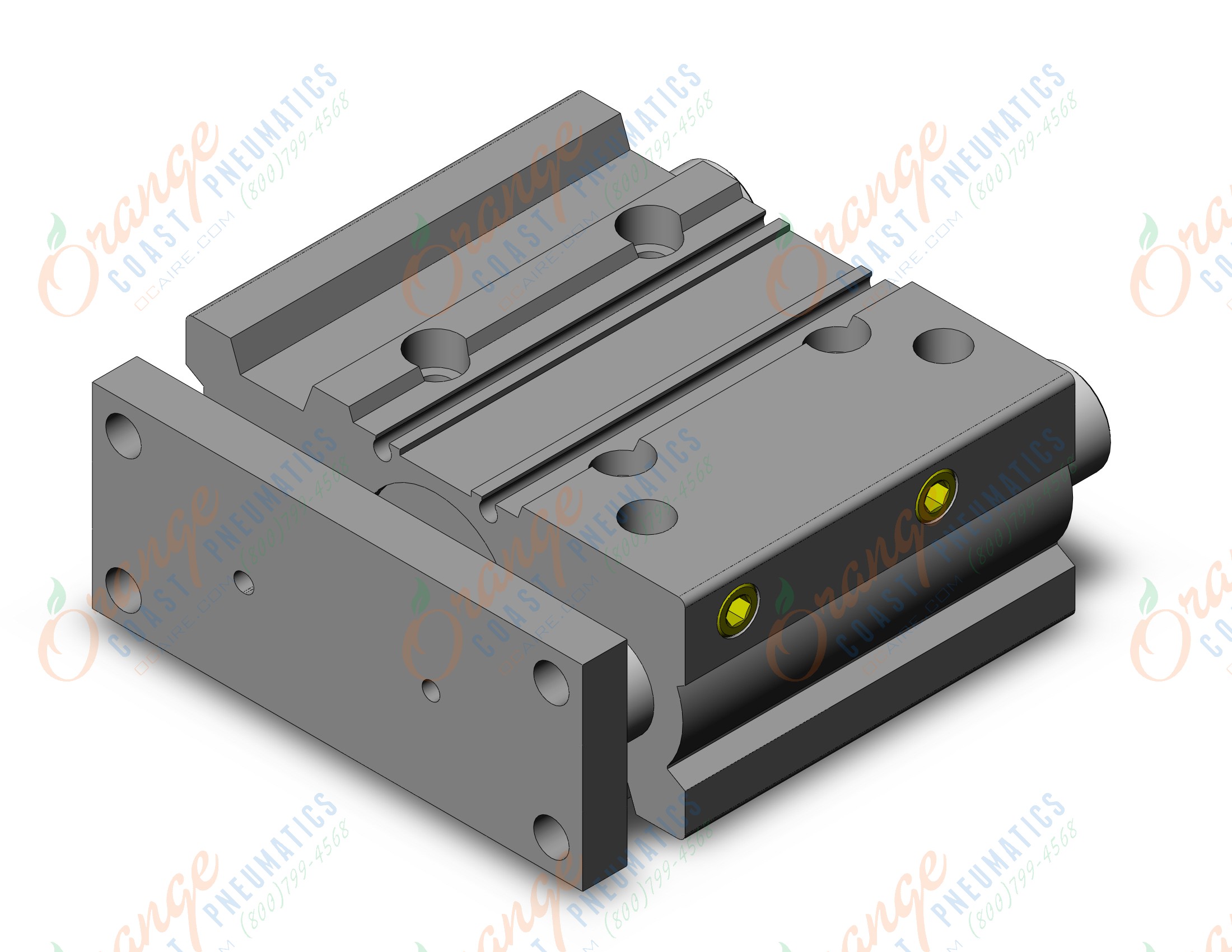 SMC MGPM32-50Z cyl, compact guide, slide brg, MGP COMPACT GUIDE CYLINDER