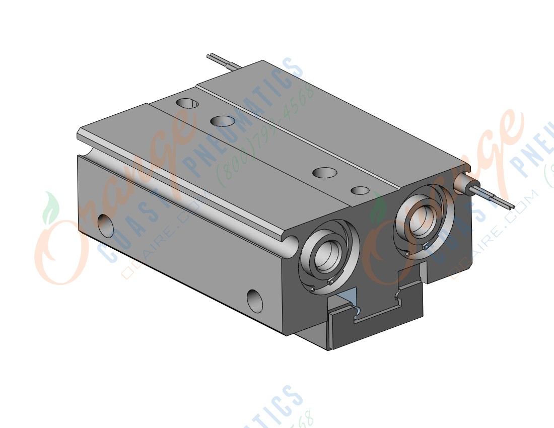 SMC MHF2-12D-M9BWL gripper, low-profile w/auto-sw, MHF2 GRIPPERS