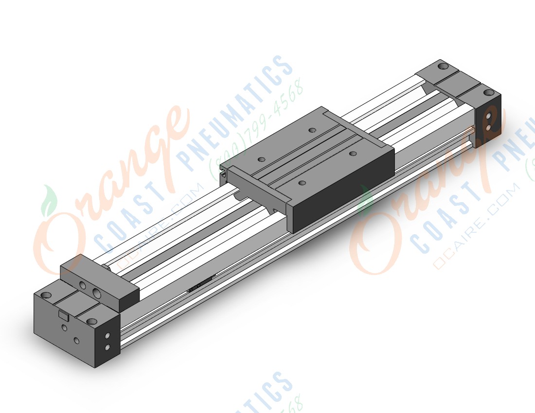 SMC MY1M20-200AS-M9PSAPC cyl, rodless, slide brg guide, MY1M GUIDED CYLINDER