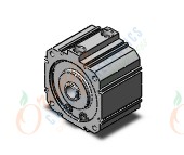 SMC NCDQ8A300-037C cyl, compact, dbl act, NCQ8 COMPACT CYLINDER